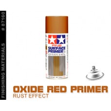 FINE SURFACE PRIMER SPRAY CAN - OXIDE RED 180ML