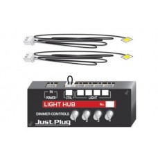 JUST PLUG - HUB SET WITH 2 LED LIGHTS